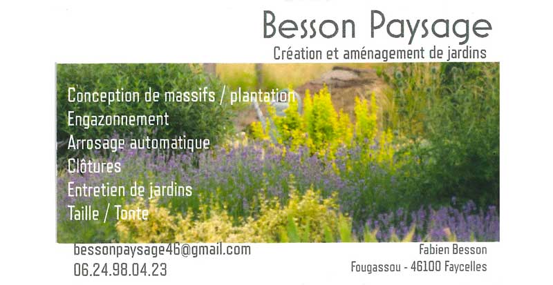 Besson paysage - Sponsor  Roc Quercynois