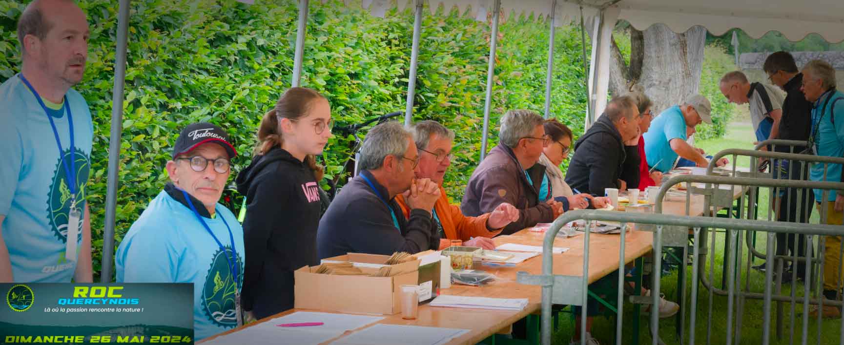 Remerciements bénévoles