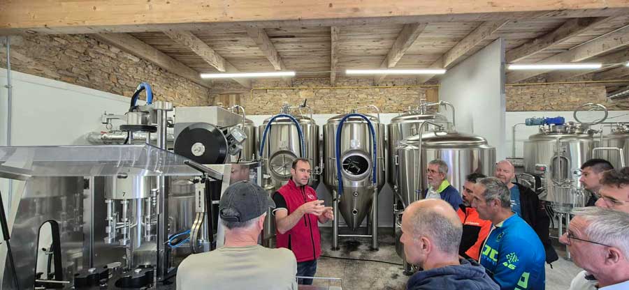 Sortie Mas du Verdier et visite de la brasserie Kos