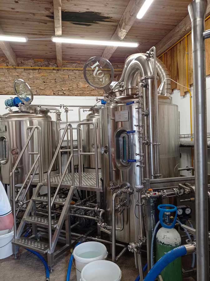 Sortie Mas du Verdier et visite de la brasserie Kos