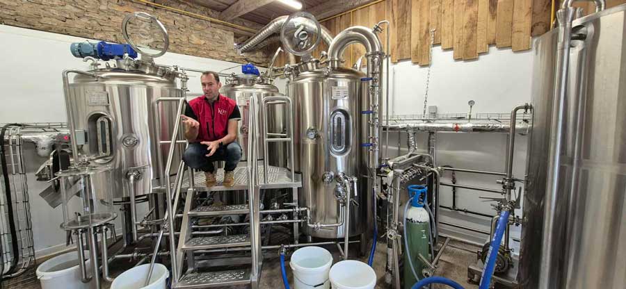 Sortie Mas du Verdier et visite de la brasserie Kos